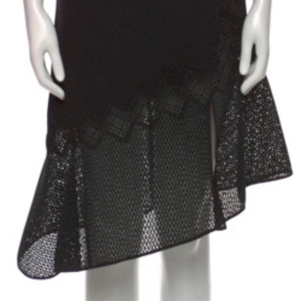 JONATHAN SIMKHAI Bateau Neckline Midi Length Dress - Picture 4 of 6